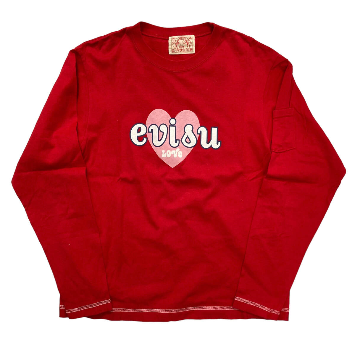 EVISU футболка с длинным рукавом F Evisu long T cut and sewn женский Don na