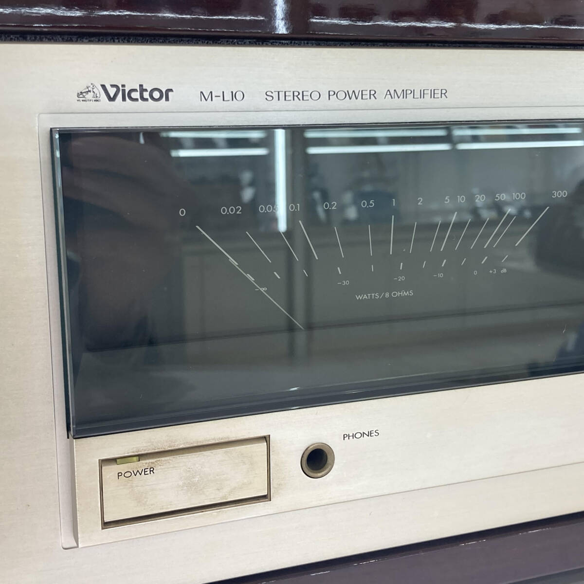 Victor M-L10 ステレオパワーアンプ Laboratoryシリーズ ビクター 通電確認済みの画像5