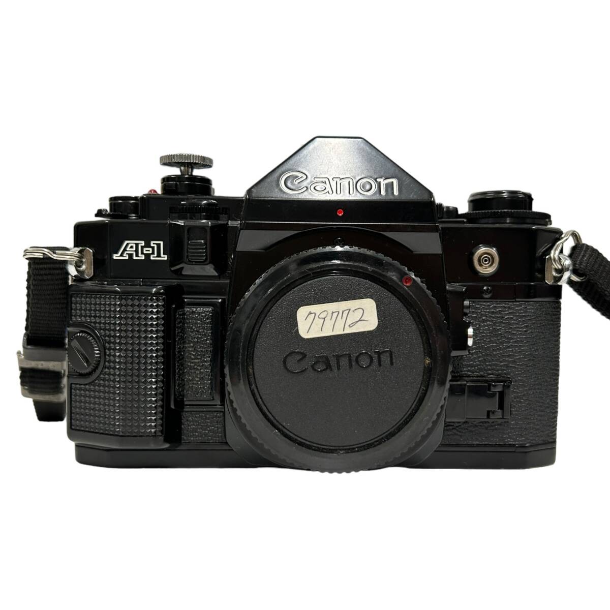 Cannon キャノン AE-1 A-1 一眼レフカメラ フィルムカメラ レンズ 4本まとめ ズームレンズ 単焦点レンズ ケース付き【中古】_画像1