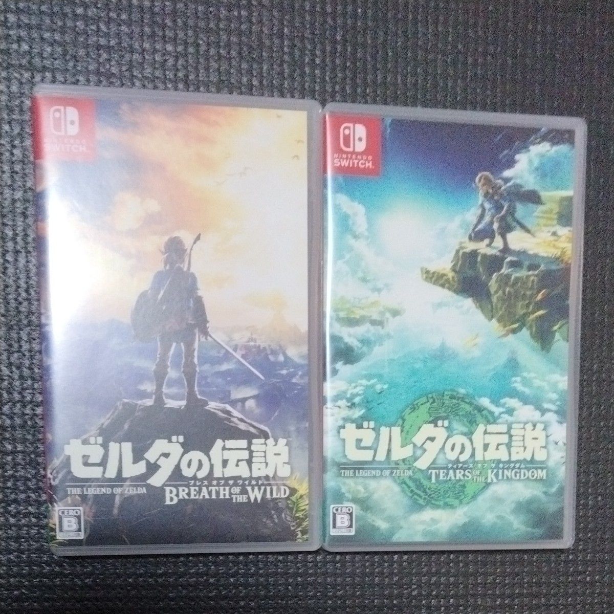 【Switch】 ゼルダの伝説 2本セット ブレス オブ ザ ワイルド ＆　 ティアーズオブザキングダム