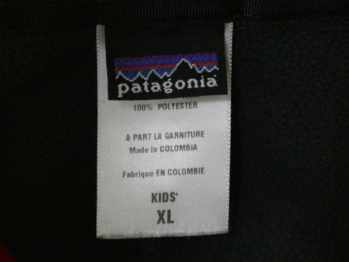 Patagonia パタゴニア キッズ フリースジャケット サイズXL (レディースM程度) 状態良好 _画像4