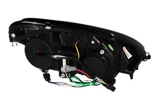 [処分品]ヘッドライト デイライトスタイル プロジェクター クローム ベンツ R171 2004～2011 SLK 純正HIDヘッドライト車用の画像3