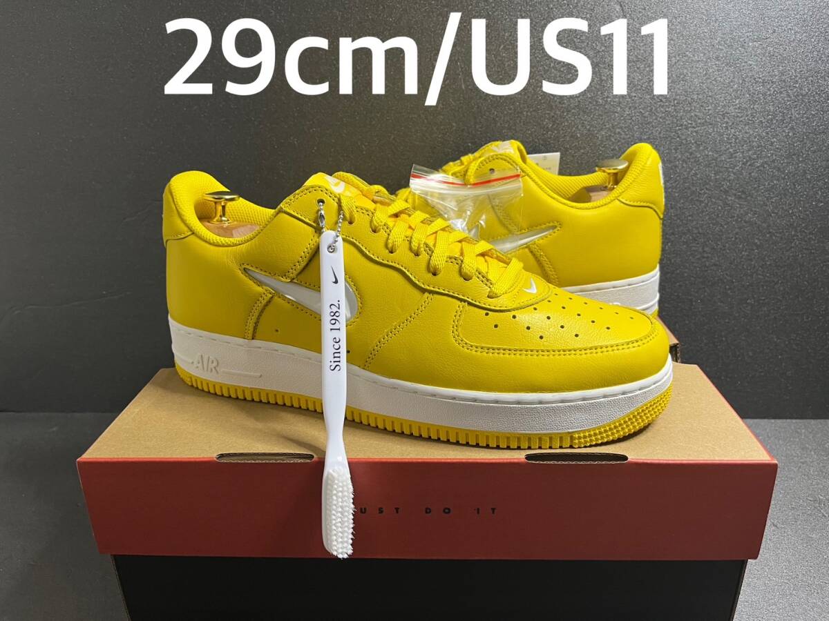  new goods 29cm/US11 Nike Air Force 1 Low Color of the Month Nike Air Force 1 low color ob The man s yellow jewel FJ1044-700