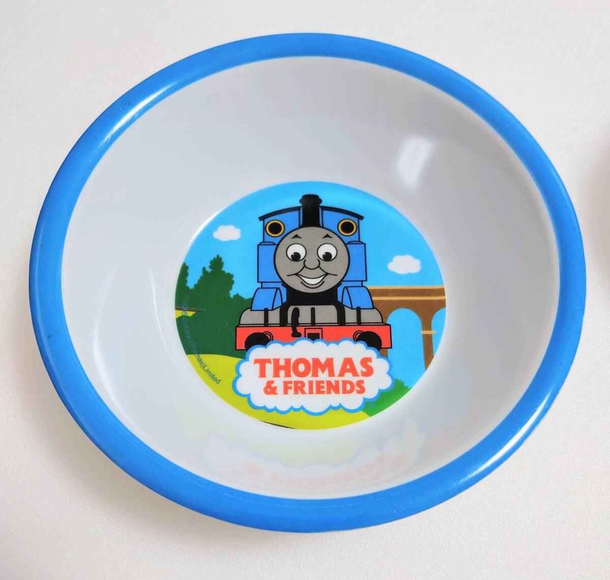  не использовался * локомотив Thomas melamin посуда 3 позиций комплект * миска *.....* ложка * вилка 