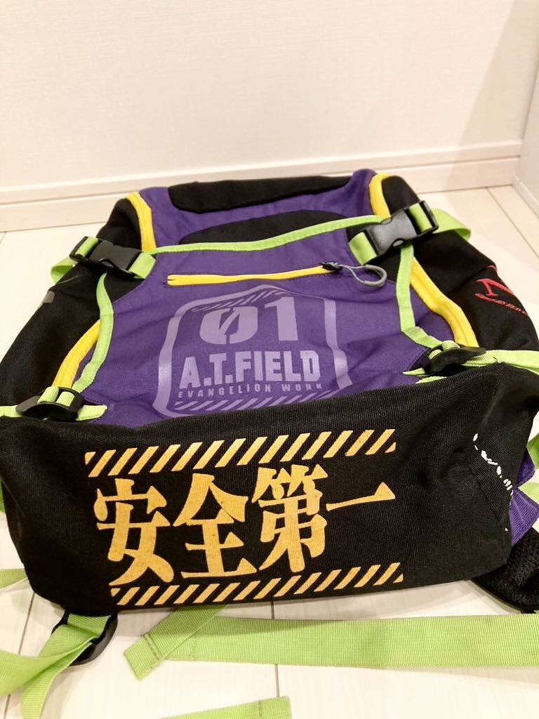 ☆リュック17L 初号機　エヴァンゲリオンコラボ　DEVICE×A.T.FIELD ヘルメットリュック　碇シンジ　エヴァ　激レア_画像3