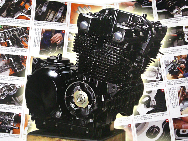 ゼファーカイ 400χ エンジン 組立て 特集雑誌 ZEPHYR ゼファー 400カイ GPz400 Z400FX ZRX400 ミッション シャフト メンテナンス 11ページ_画像1