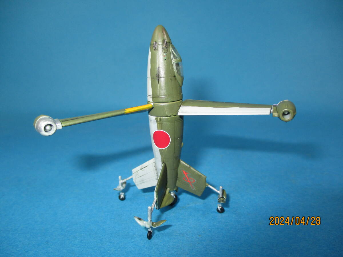 1/144 完成品 帝国陸軍 垂直離着陸戦闘機 中島航空機 キ‐103 飛行第104戦隊所属機の画像1