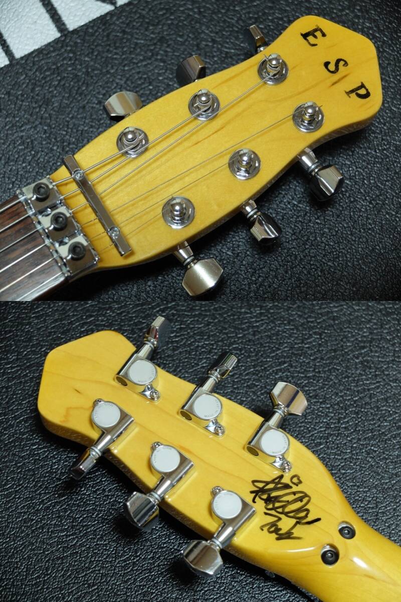  super rare! maintenance settled!ESP RS-388JG Random Star Takasaki . model Jaguar paint Random Star USED! person himself with autograph beautiful!