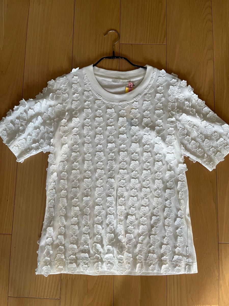 村上沙織愛用 ドゥロワー購入 クロエ chloe フラワー 花 Tシャツ 村上沙織愛用 ドゥロワー購入 クロエ chloe フラワー 花 Tシャツ