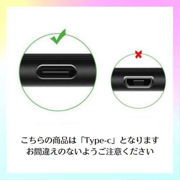 Type-C ケーブル USB-C 急速充電 タイプC 充電器 1.5m 3本セット 断線防止 動作確認済み タブレット andoroid Switch iPhone15 03の画像5