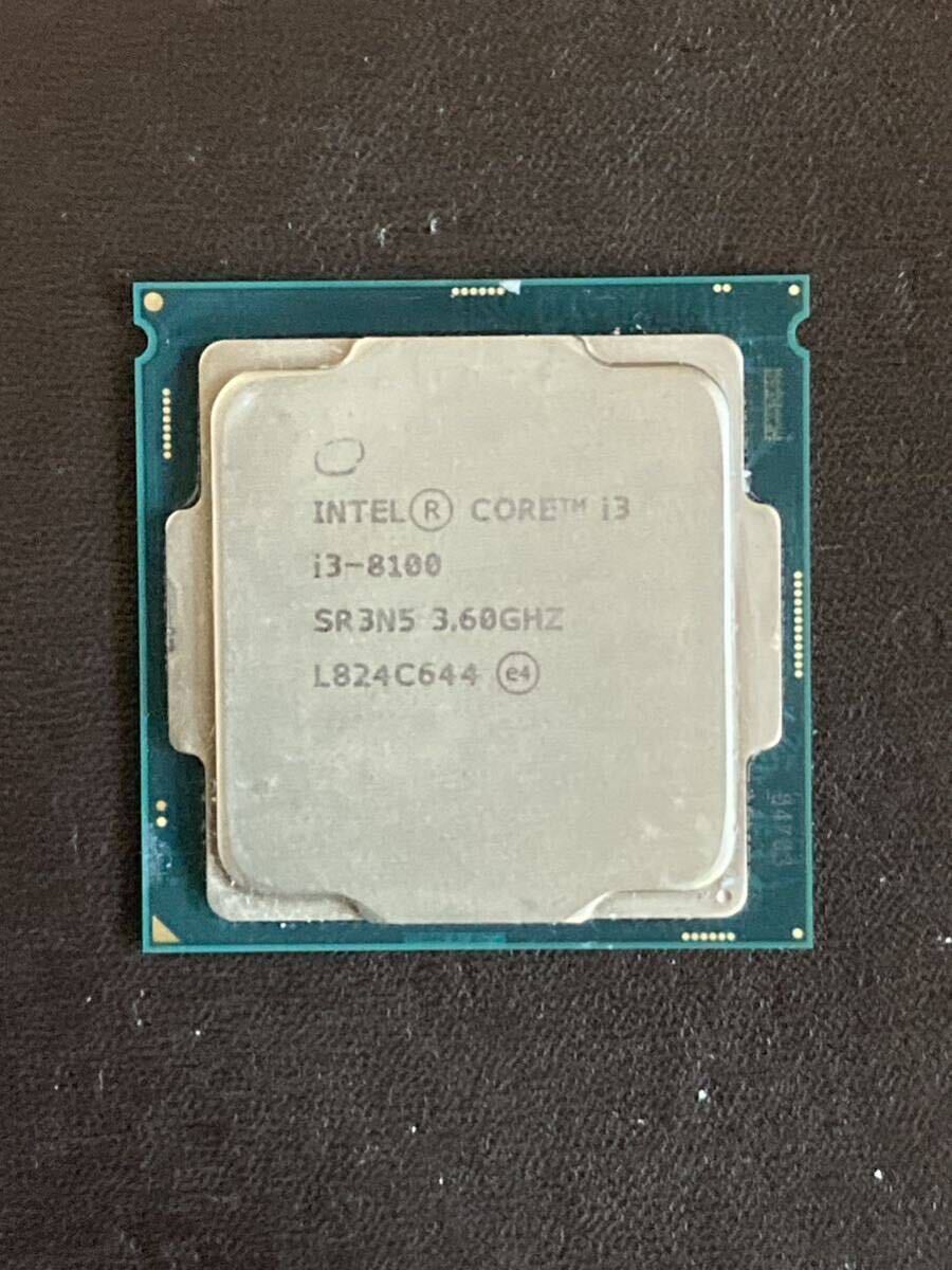 Intel i3 8100 3.60Ghzの画像1