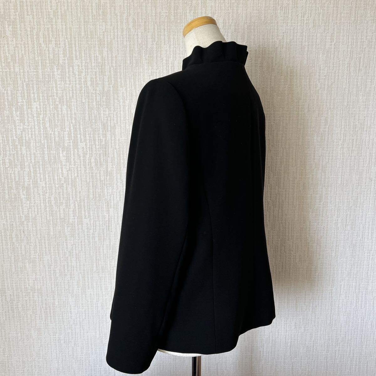 lapi-nLAPINE# mourning dress black formal # large size 15 number # jacket & pants 2 point top and bottom setup pants suit # black ceremonial occasions . clothes 