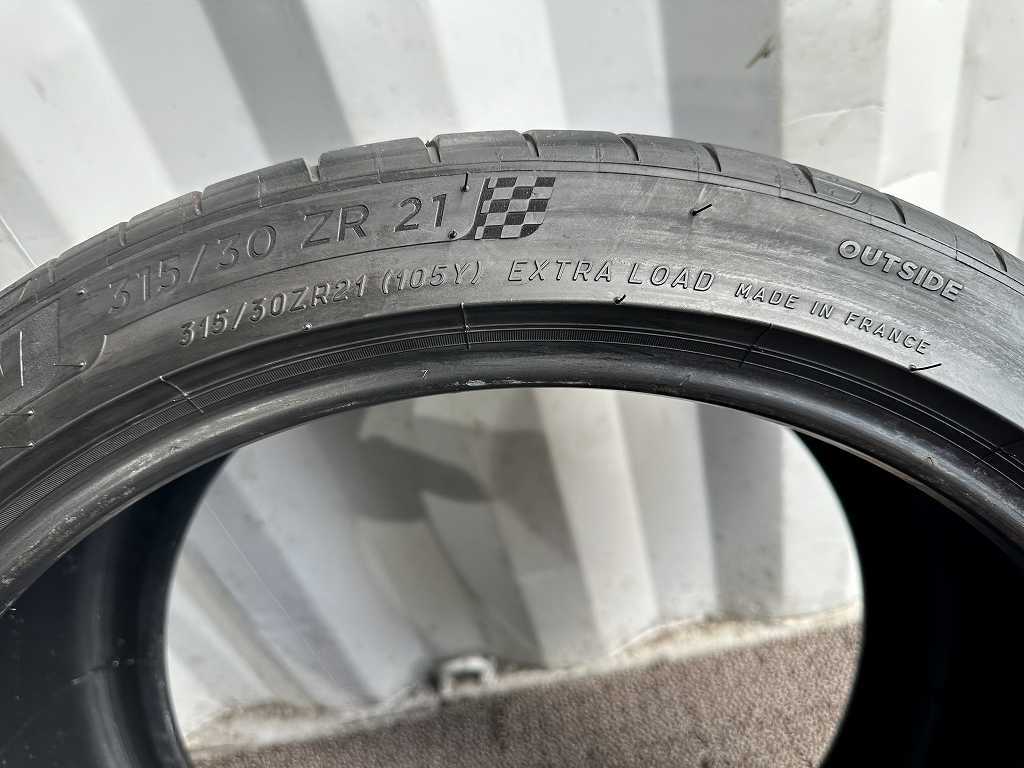 315/30ZR21 105Y 2本 MICHELIN PILOT SPORT 4S MO1【中古/埼玉より発送/R63】_画像7