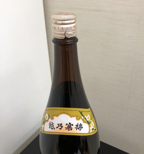 石本酒造 越乃寒梅 白ラベル 23年11月製造 1800ml 15% 未開封 日本酒  202068 1/2の画像5