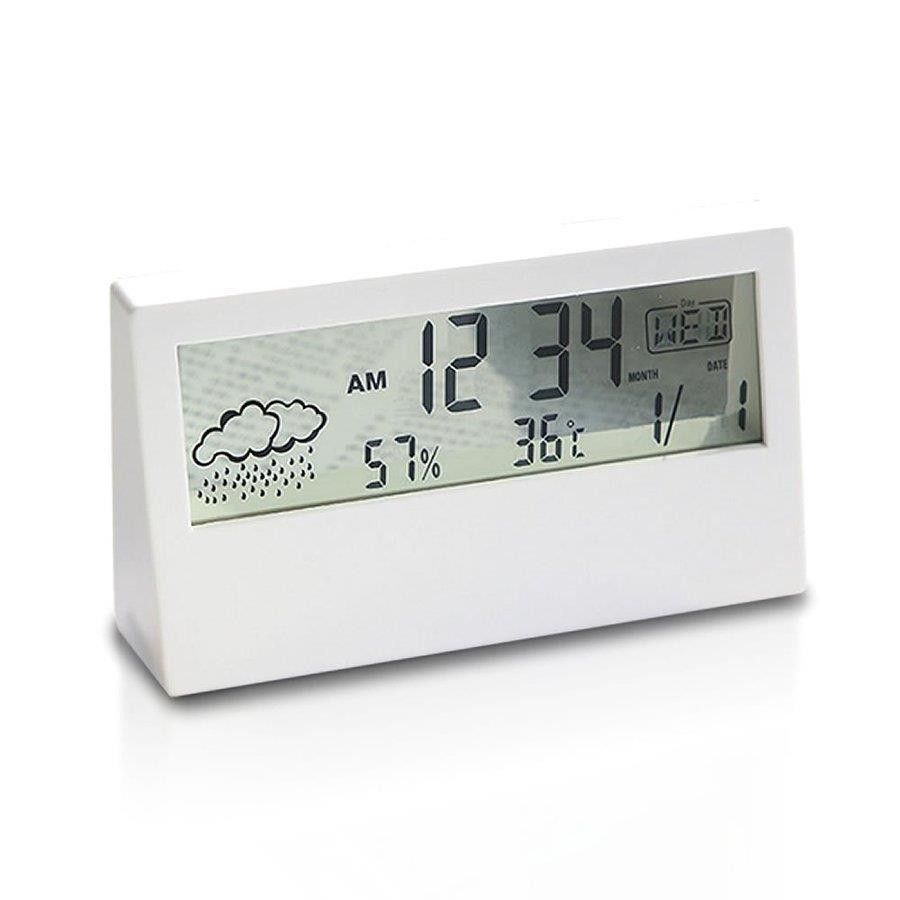 温湿度計 デジタル時計 おしゃれ 置き時計 デジタル 電池式 置時計 目覚まし時計 子供