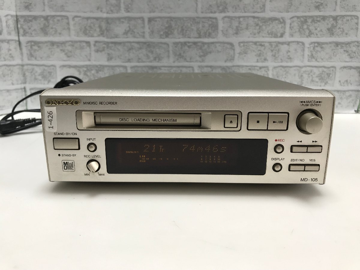 ONKYO MD recorder MD-105 secondhand goods 1-426