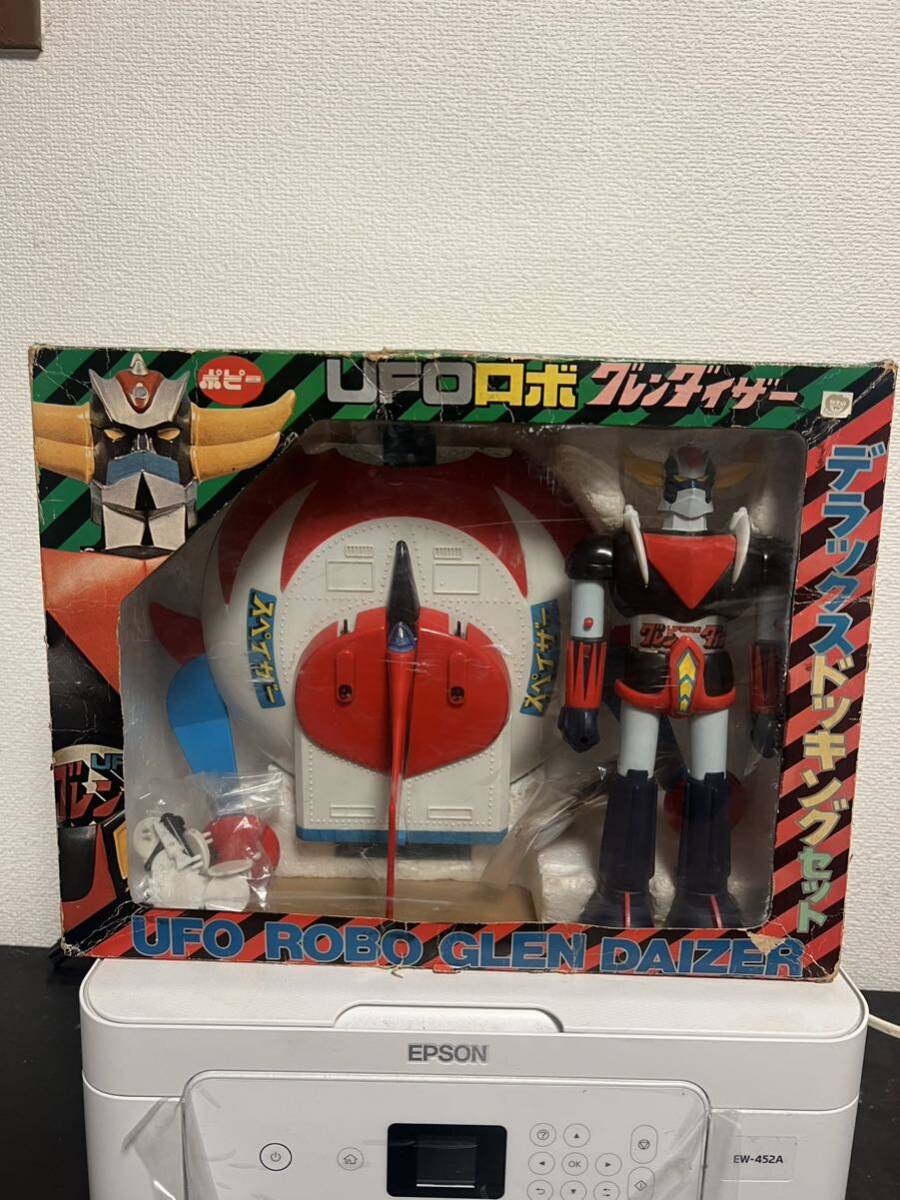  подлинная вещь мак UFO Robot Grendizer Deluxe do King комплект с коробкой Bandai Mazinger Z