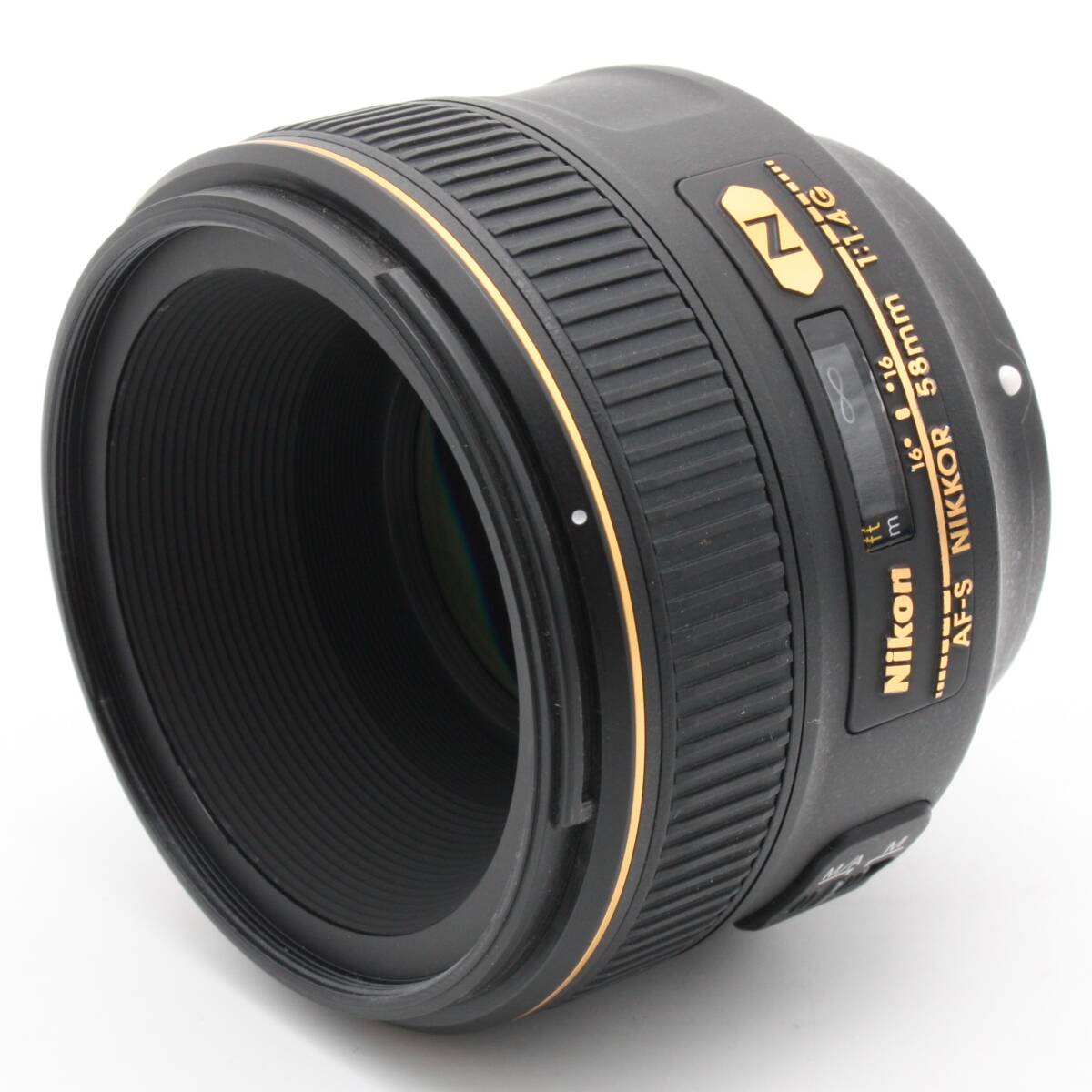 【A87】Nikon 単焦点レンズ AF-S NIKKOR 58mm f/1.4G Fマウント フルサイズ対応の画像2