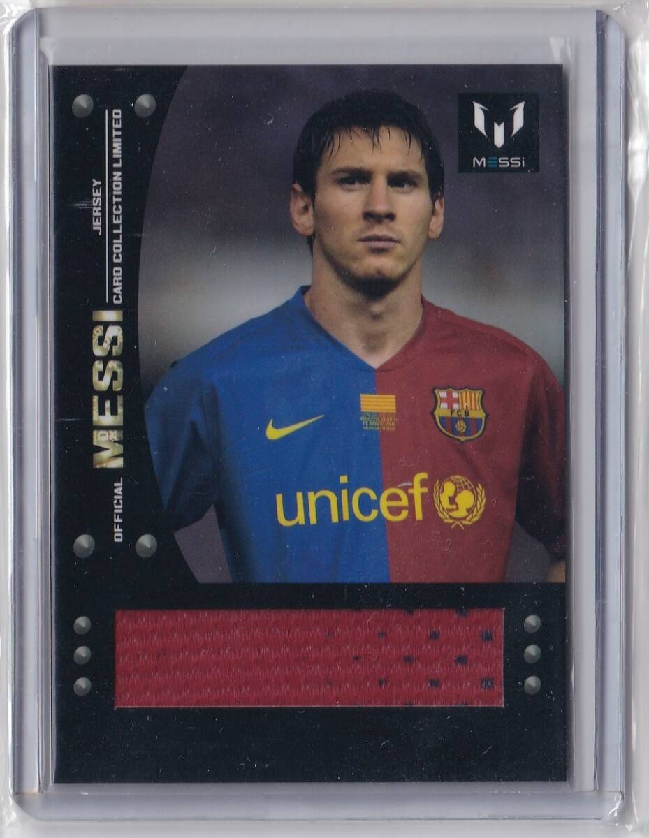 メッシ・ジャージ☆ICONS/OFFICIAL MESSI CARD☆EWJR12/LIONEL-MESSI/F.C.BARCELONAの画像1