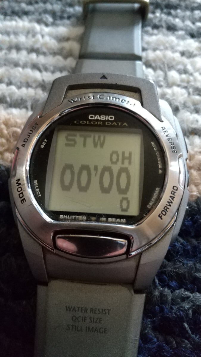 腕時計型デジタルカメラ「リストカメラ WQVシリーズ」CASIO カシオ 腕時計 WQV-3 デジタル ウォッチ 稼働品 カメラつきの画像10