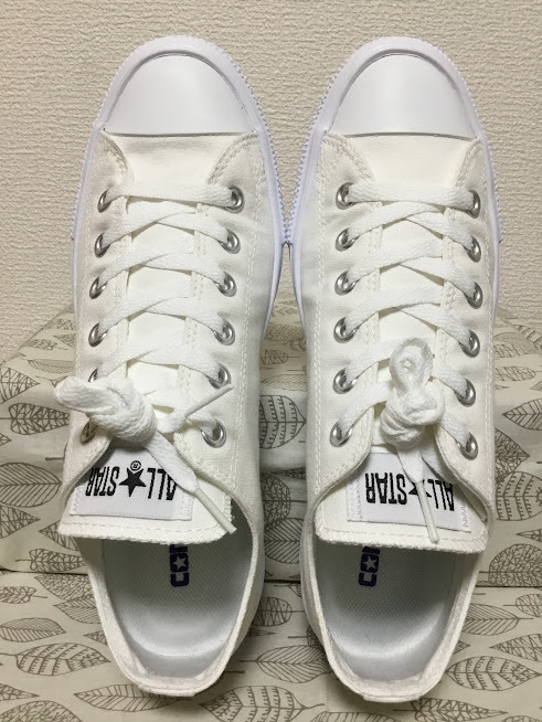 ◆美品 送料込 26.0 コンバース CONVERSE スニーカー 白 01 0410