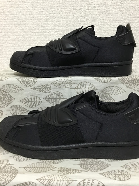 ◆美品 送料込◆22.5 アディダス adidas スニーカー 黒 06 0414_画像1