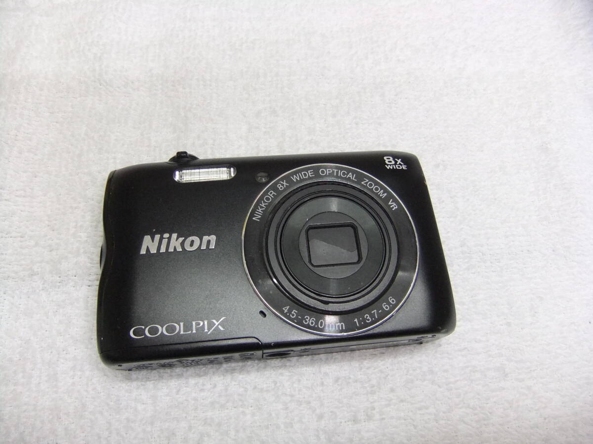 2016年発売 ニコン NIKON COOLPIX A300 2005万画素 光学8倍ズーム SD2GB付 動作確認済 わけあり_画像6