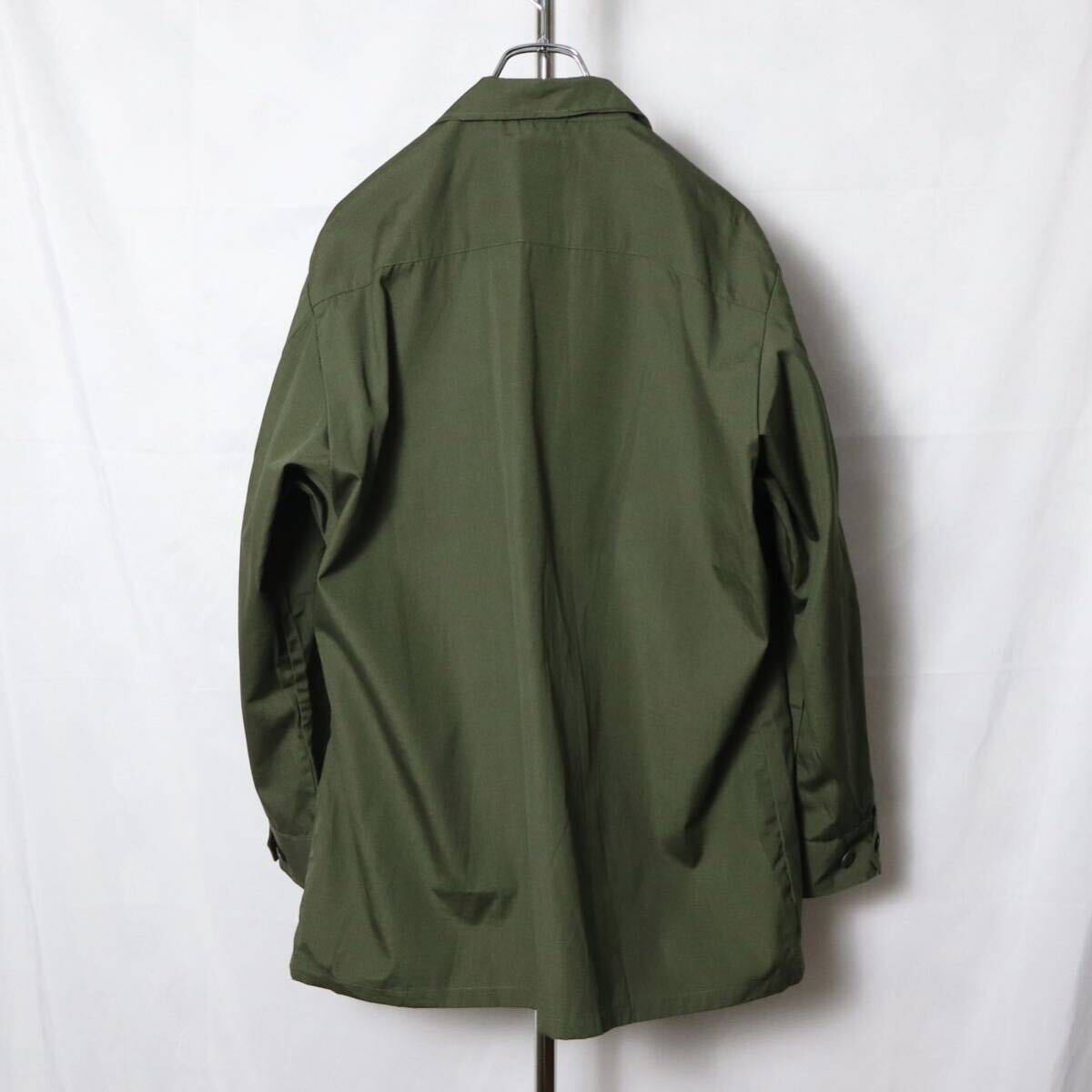 デッドストック 60s 米軍 実物 ジャングルファティーグ ジャケット 4th リップストップ LARGE SHORT Dead Stock US ビンテージ ARMYの画像2