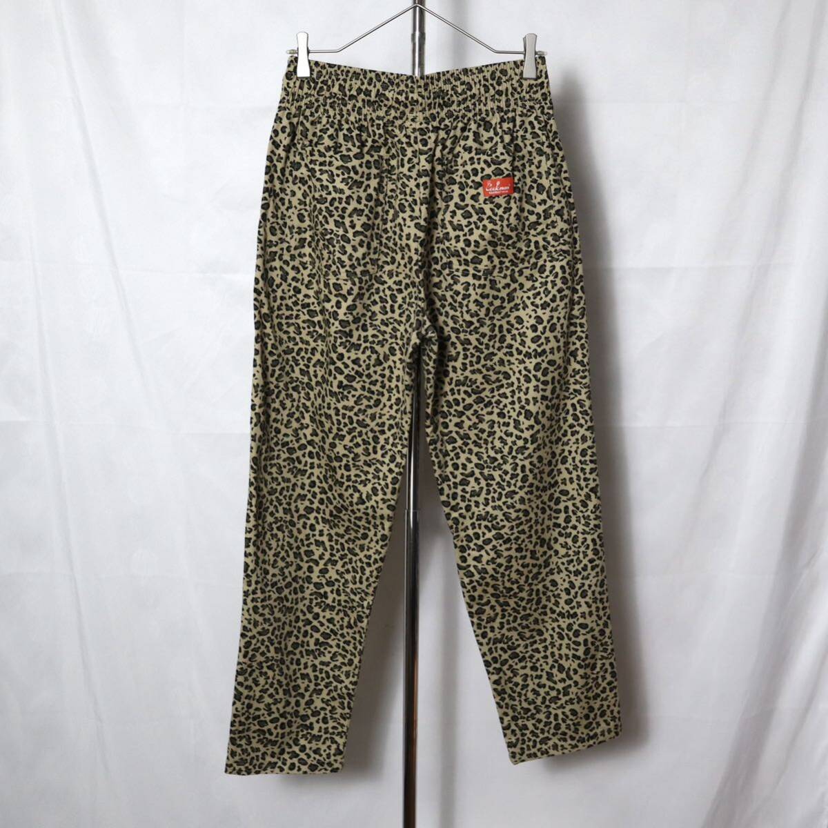 シェフパンツ Chef Pants Leopard クックマン レオパード ユニセックス 伸縮 美脚 アニマル柄 豹柄の画像3