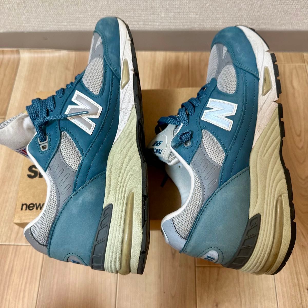 【外箱付き】M991BSG  ニューバランス　スニーカー　New balance