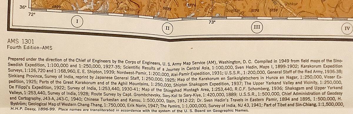 【洋書 地図全20枚揃い】 中央アジア地図帳 『Central Asia atlas』 スヴェン・ヘディン ●アトラス 地理 地形 地名 中央アジア探検 中国_画像6