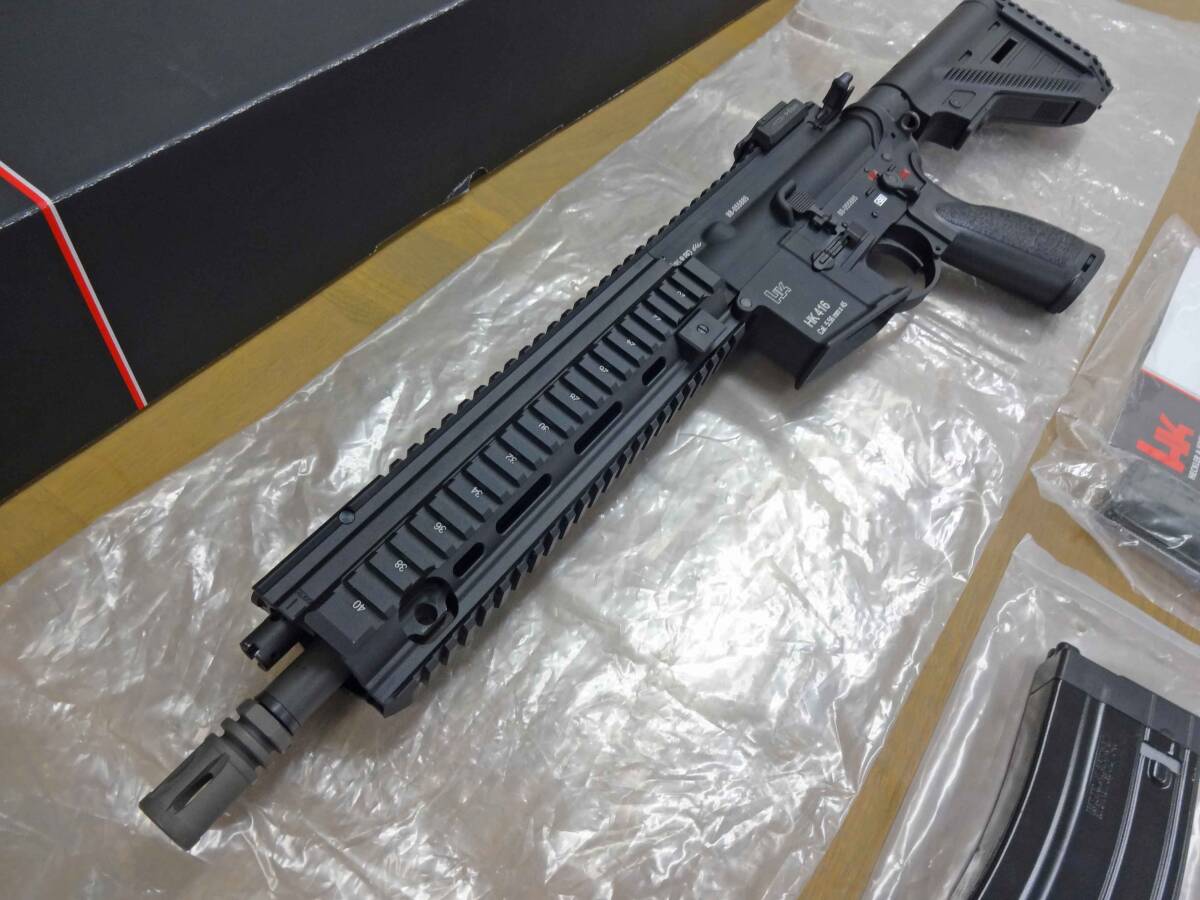 UMAREX/VFC HK416A5 GBBR V2 ガスブローバック ライフル ブラック NPAS搭載 VF2-LHK416A5-BK01の画像3