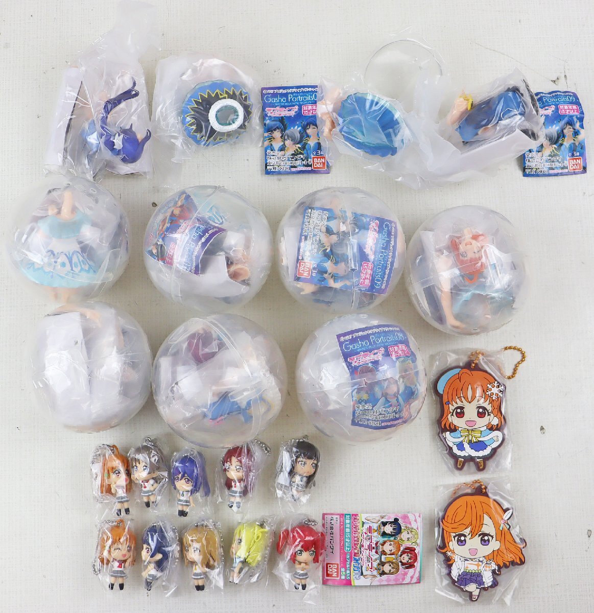 S◎中古品◎『ラブライブ!グッズ まとめ売り』 μ's/Aqours/Liella! スイング/GashaPortraits/カプセルラバーマスコット他 未開封ありの画像3