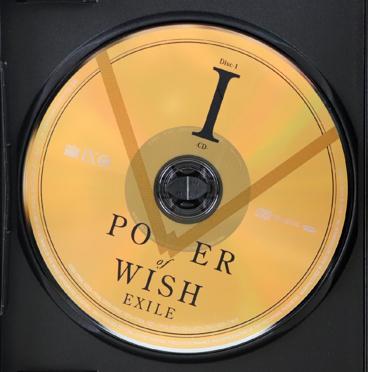 S♪中古品♪CD-BOX EXILE 『POWER OF WISH (4枚組)』 avex RZCD-77607/B～D CD+3DVD (MUSIC VIDEO/LIVE収録) リリース：2022年12月7日の画像5