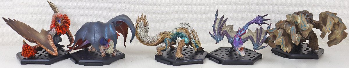 S◎中古品◎『モンスターハンター カプコンフィギュア ビルダースタンダードモデル まとめ売り』 モンハン ドボルベルク亜種/バルファルク_画像4