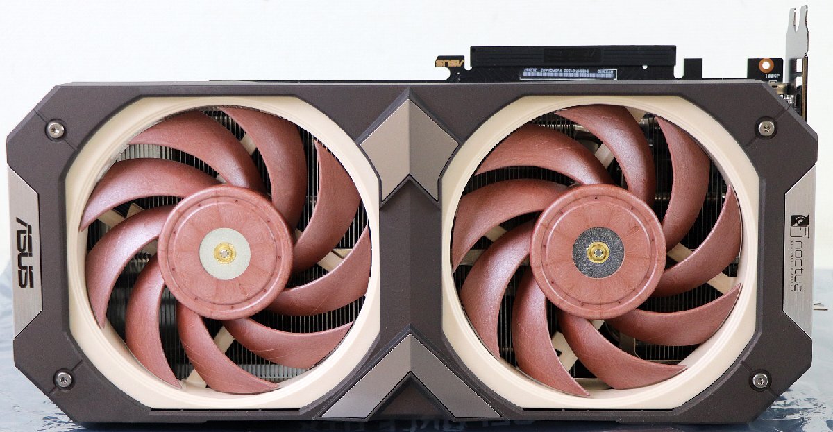 M♪中古品♪グラフィックボード 『RTX3070-O8G-NOCTUA』 ASUS×Noctua PCI Express 4.0 ビデオメモリ：8GB GDDR6 メモリスピード：14Gbpsの画像3