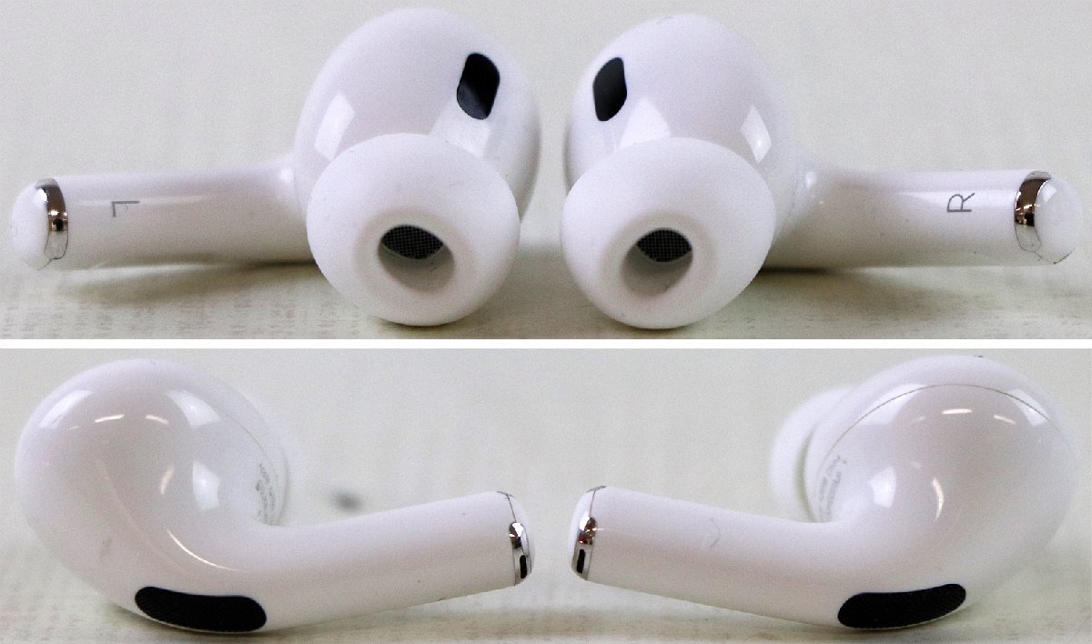 S♪中古品♪ワイヤレスイヤホン 『MQD83J/A』 Apple AirPods Pro (第2世代) ノイズキャンセリング タッチセンサー H2チップ内蔵 マイク搭載_画像6