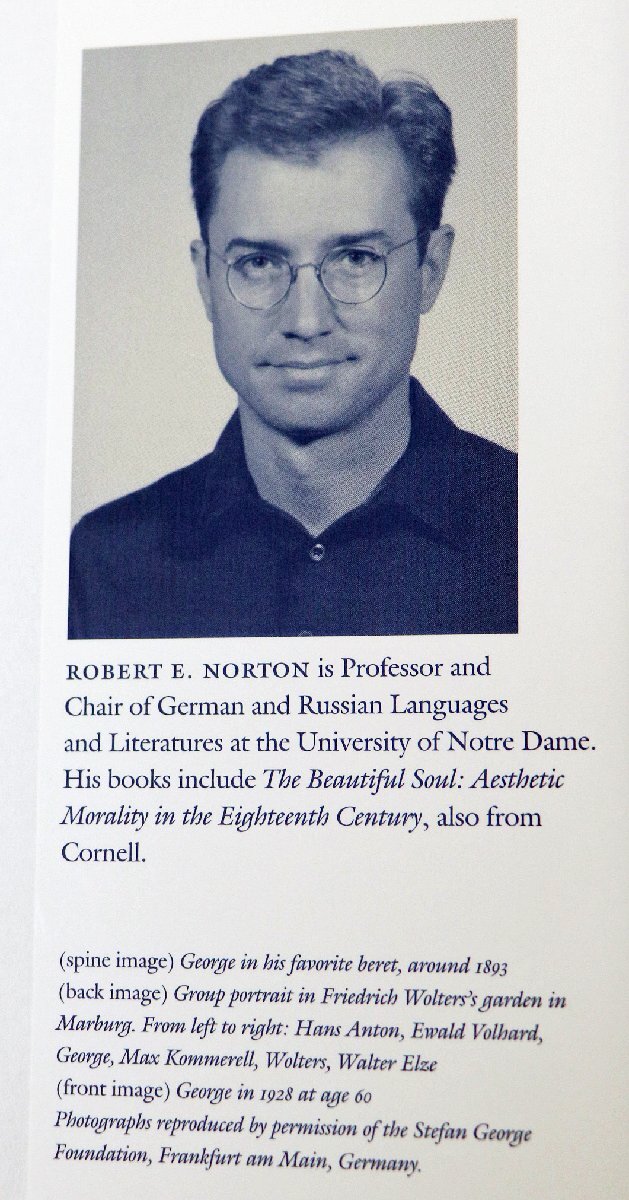 S◇中古品◇洋書 Secret Germany Stefan George and His Circle Robert E Norton Cornell University Press 847ページ ハードカバーの画像4