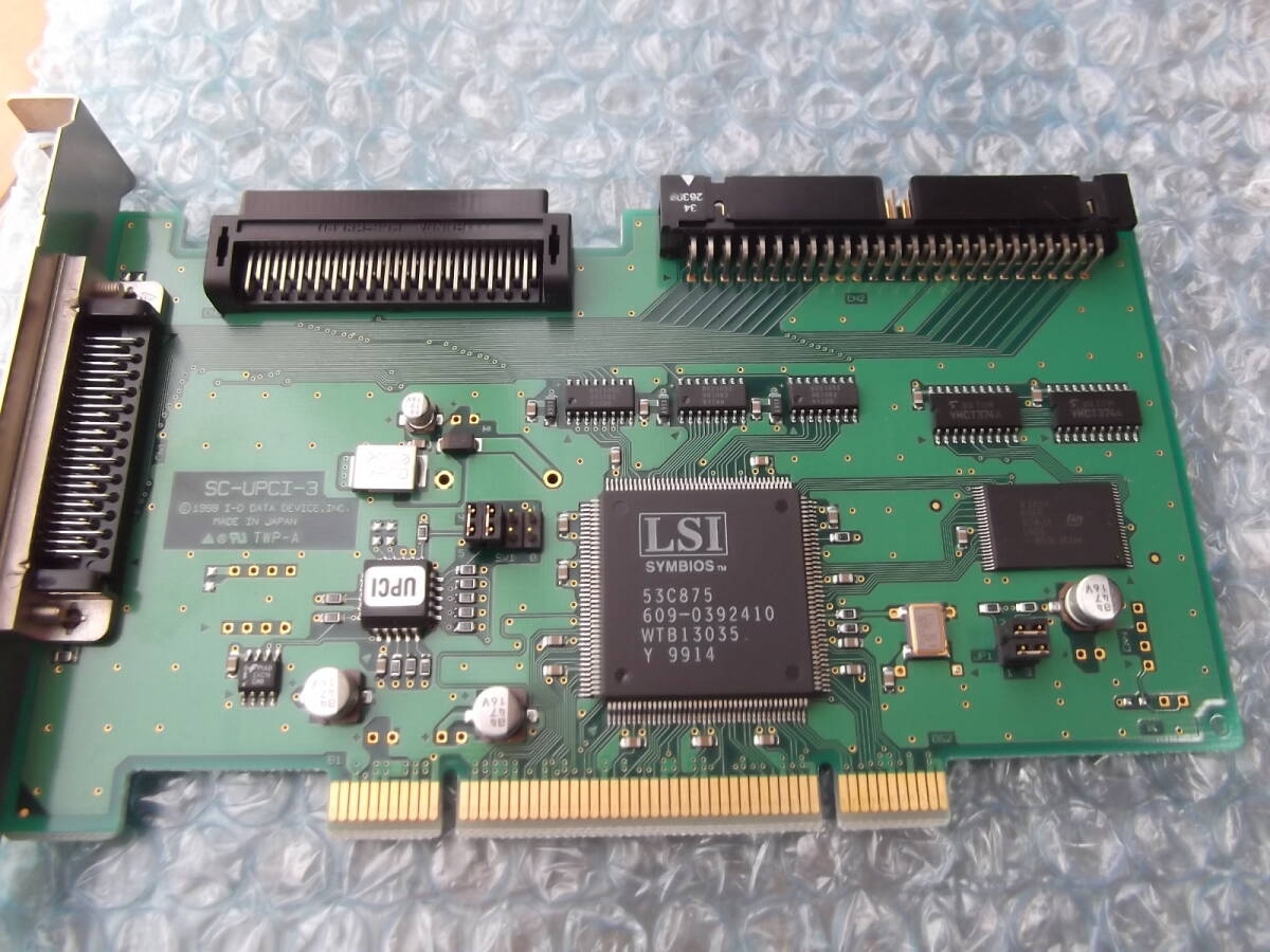 【NEC PC-9821動作確認品】 IODATA（アイ・オー・データ機器）　SC-UPCI　Ultra-SCSIボード　/出品管理No.SC02_画像1