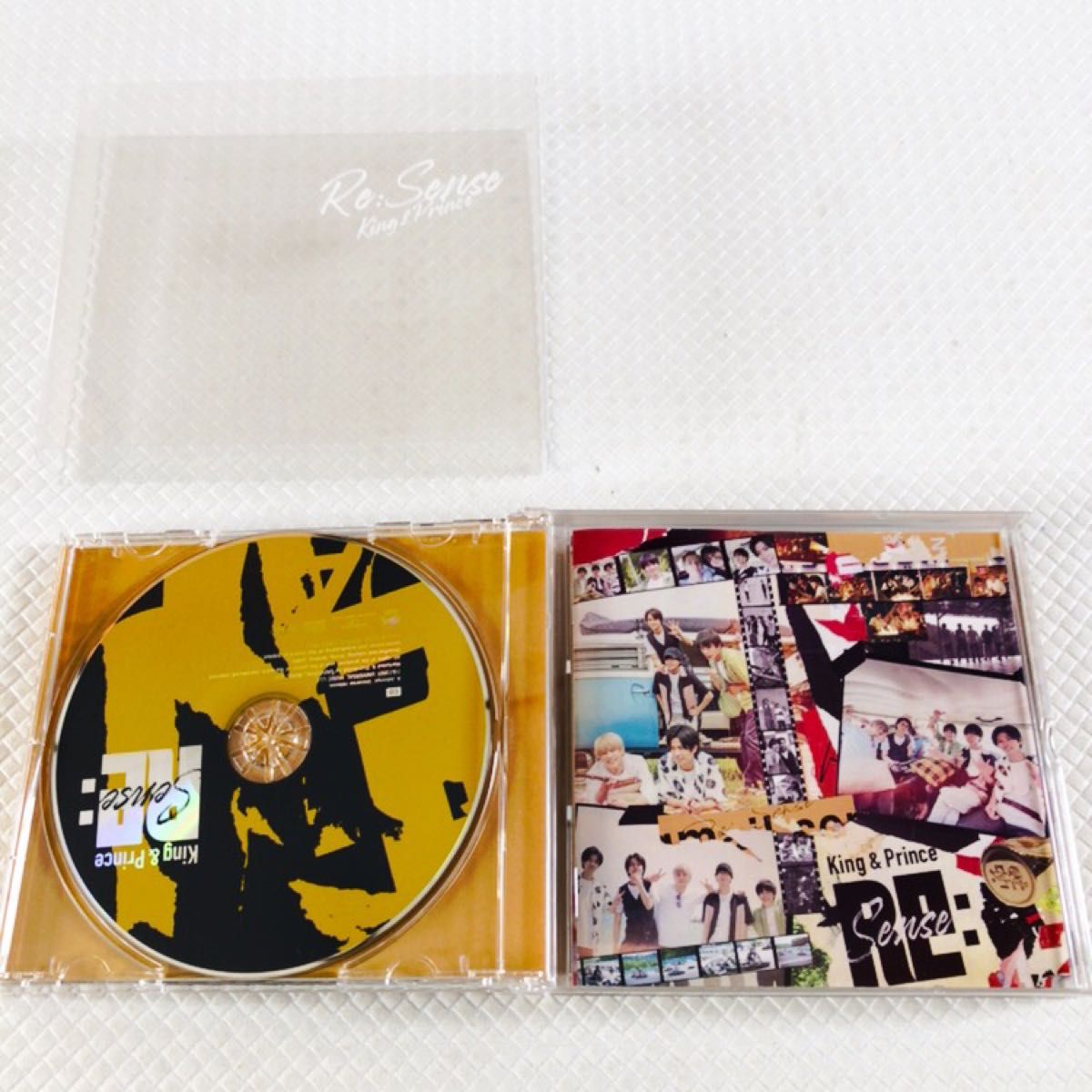 初回限定盤A〈CD+DVD〉　アルバム　King & Prince『Re:Sense』　　　　s1835c
