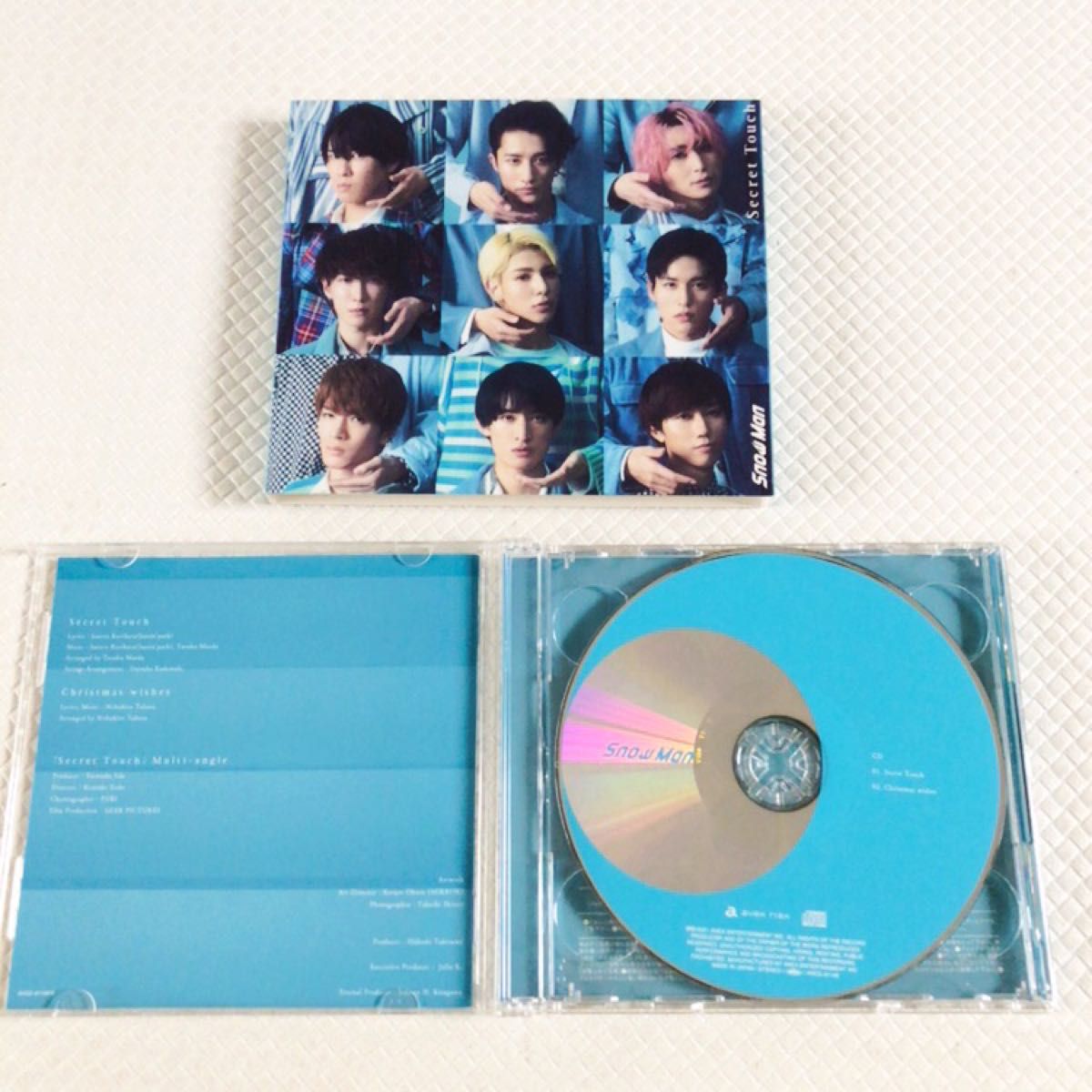 初回盤B〈CD+DVD〉　Snow Man『Secret Touch』　　　　w899b