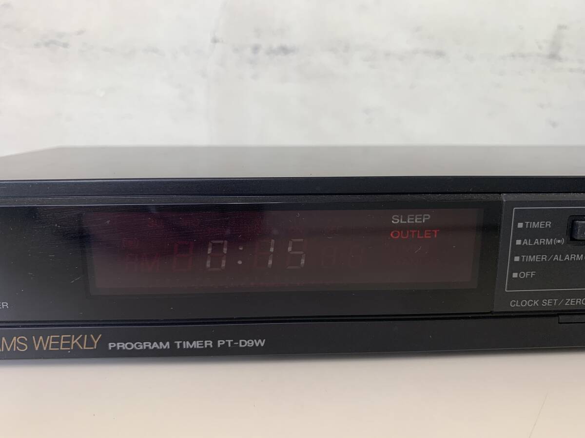 ★SONY★9PROGRAMS WEEKLY TIMER★プログラムタイマー★PT-D9W★ の画像4