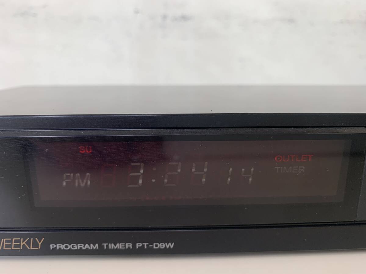 ★SONY★9PROGRAMS WEEKLY TIMER★プログラムタイマー★PT-D9W★ の画像2