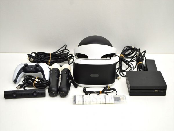 KM559* present condition goods *SONY PlayStation VR VR headset CUH-ZVR2 operation not yet verification / junk treatment 