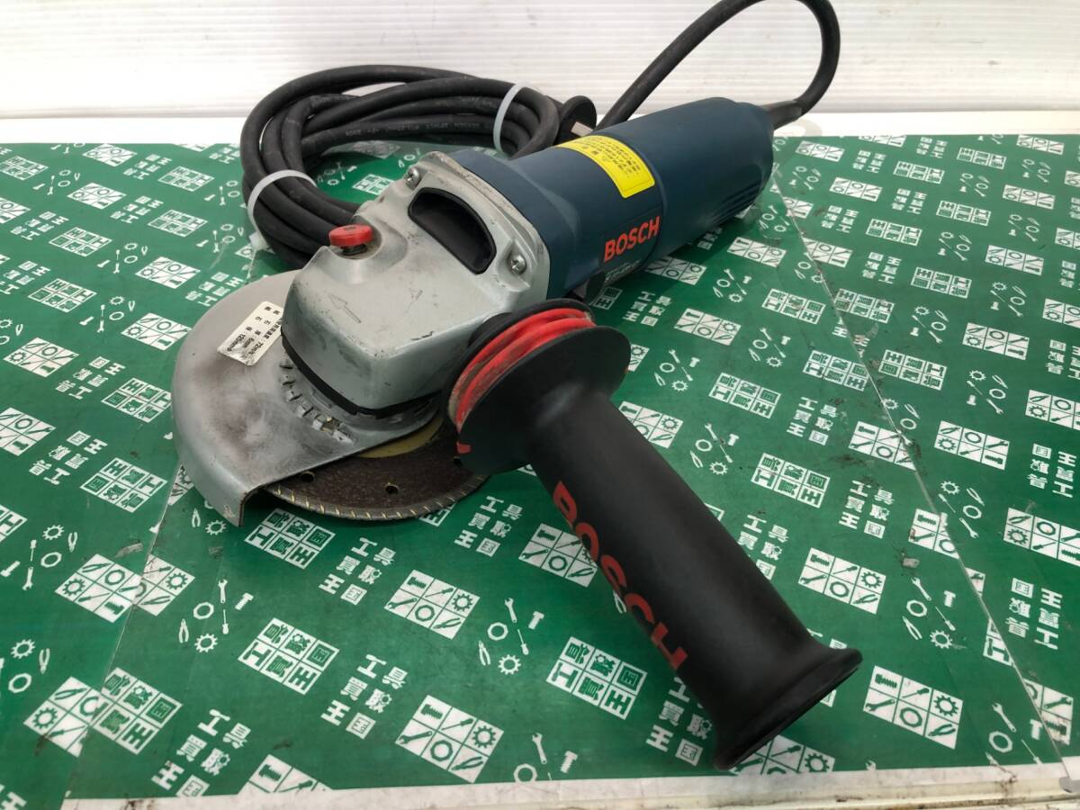 電動工具 ★BOSCH　電子ディスクグラインダ　GWS11-125CI 切断 研磨、鉄工 金属加工 ITVGBVGR7F02_画像1