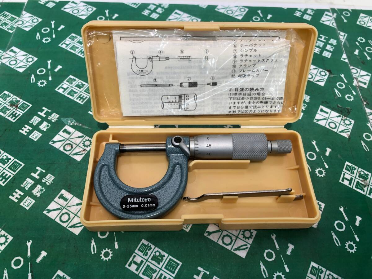  secondhand goods hand tool *Mitutoyo(mitsutoyo) micro meter 103-137 M110-25 measurement measurement ITJZZQJKH3BO