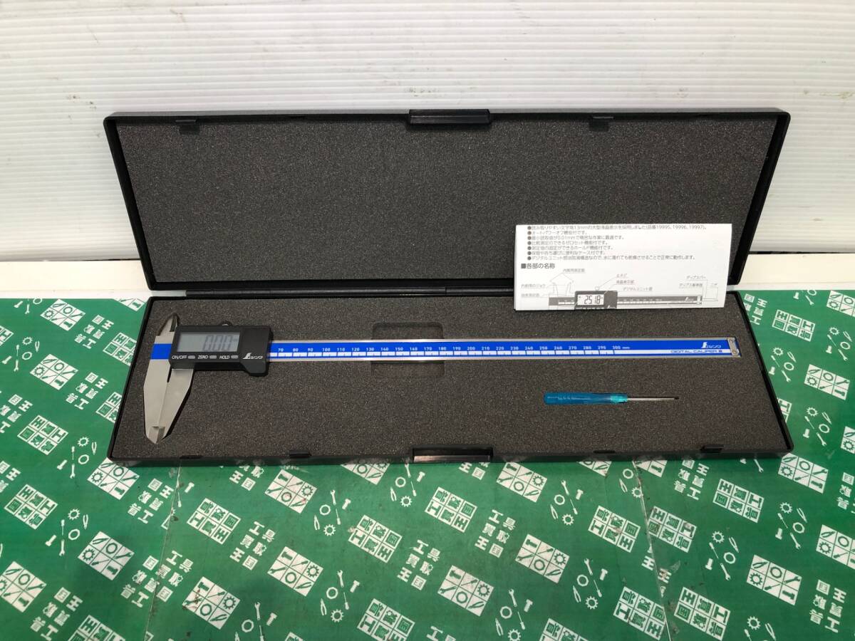  unused secondhand goods hand tool sinwa digital vernier calipers 19997 300mm measurement measurement,DIY ITHMEPBOVTWU