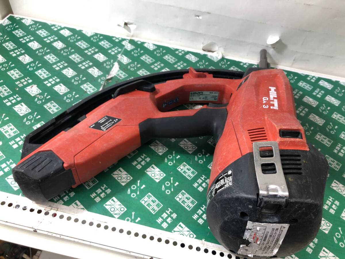 中古品 エア工具 ★HILTI 　ガス鋲打ち機　GX3 本体のみ 木工 木材加工 ITSRII8HY88V_画像5