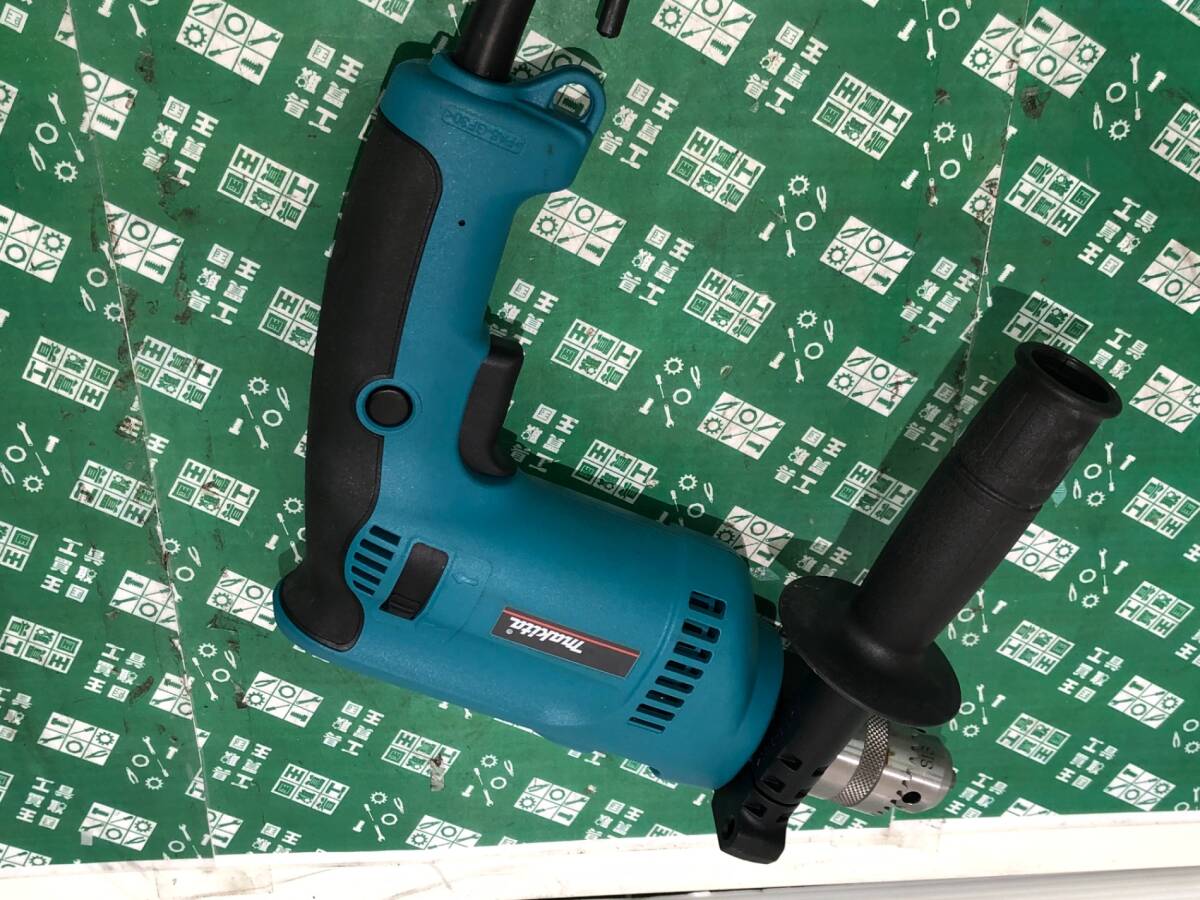 中古品 電動工具 makita マキタ 16mm振動ドリル HP1620F 本体のみ.鉄工 金属加工.木工 木材加工. 100V コード式 ITCIJW7IR1V4の画像7