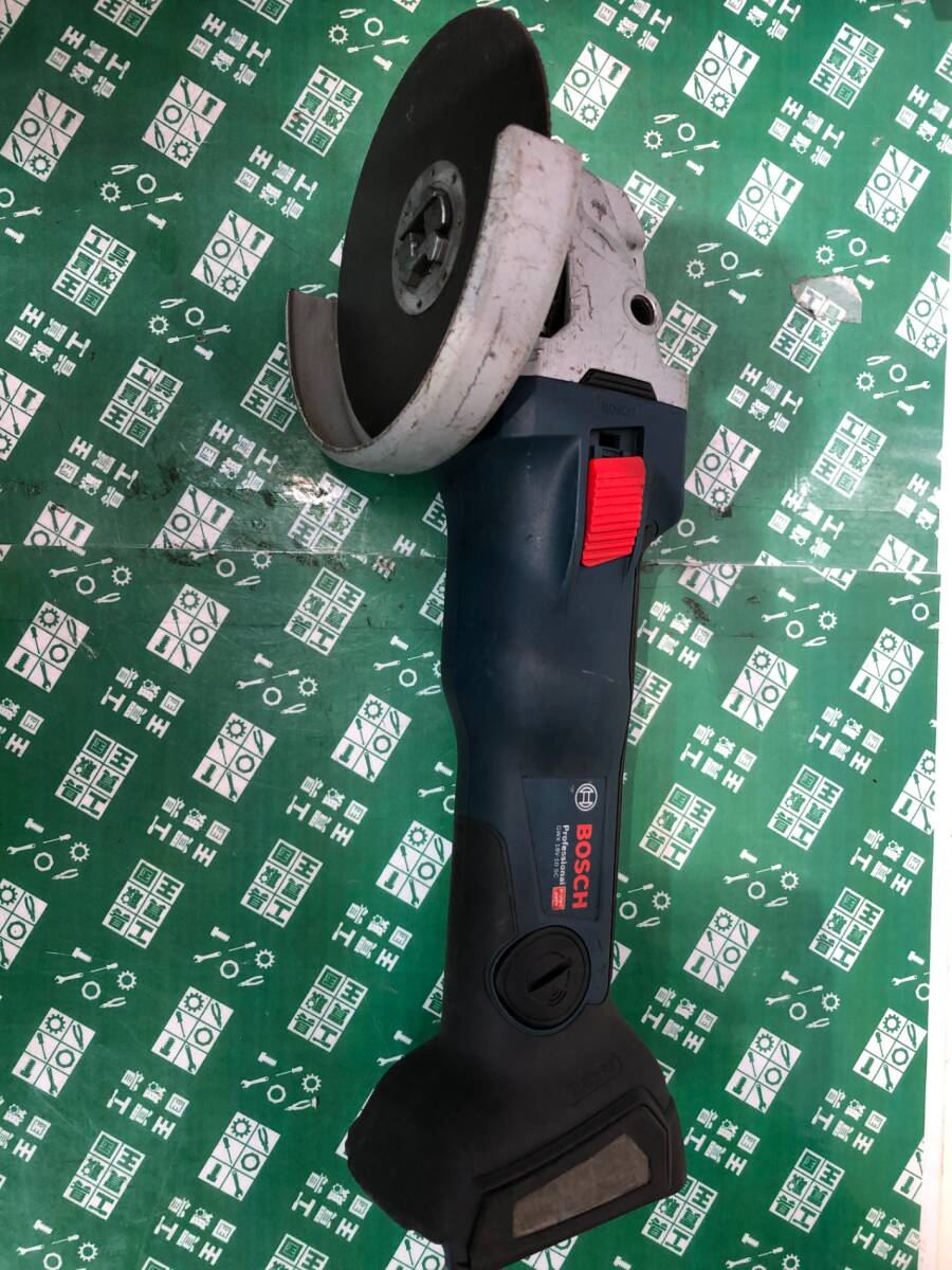  secondhand goods power tool Bosch BOSCH 125mm cordless disk grinder X-LOCK GWX18V-10SC5J battery attaching Thunder ITSPN5LSRHN4